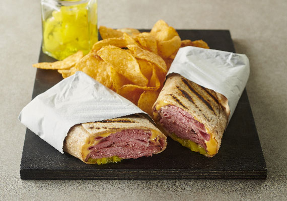 Grilled Pastrami Wrap