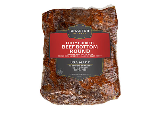 Fully Cooked Beef Bottom Round Roast Reduced Salt