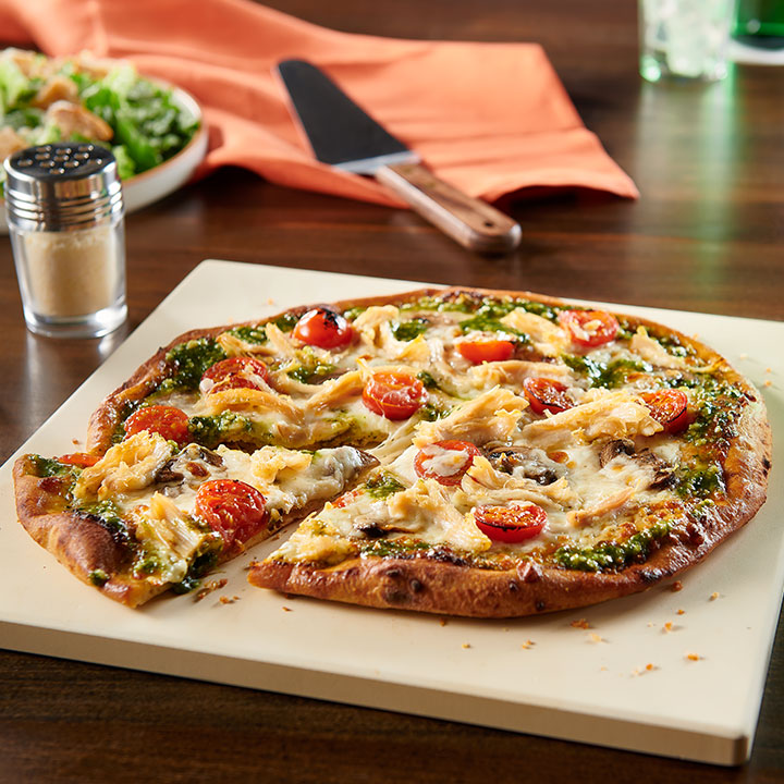 Chicken Pesto Pizza