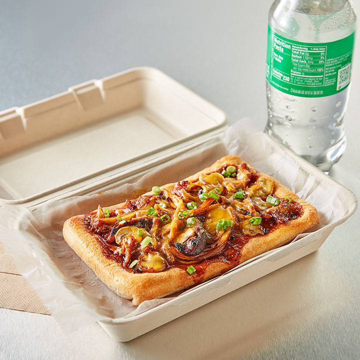 Korean BBQ Chicken Flatbread